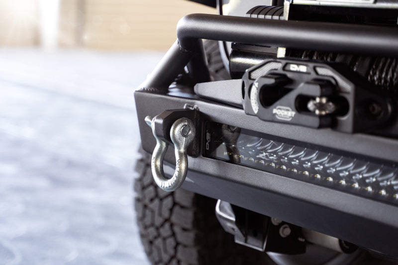 Load image into Gallery viewer, DV8 Offroad 07-23 Jeep Wrangler JK/JL &amp; Gladiator JT FS-1 Series Stubby Front Bumper

