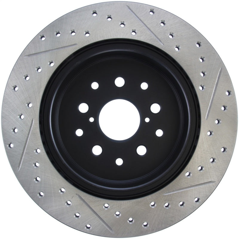 Load image into Gallery viewer, StopTech 5/93-98 Toyota Supra Right Rear Slotted &amp; Drilled Rotor

