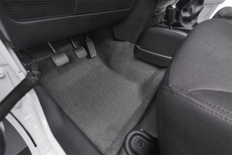 Load image into Gallery viewer, BedRug 07-16 Jeep JK Unlimited 4Dr Front 4pc BedTred Floor Kit (Incl Heat Shields)

