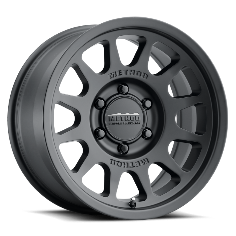 Load image into Gallery viewer, Method MR703 17x8.5 0mm Offset 6x135 87mm CB Matte Black Wheel
