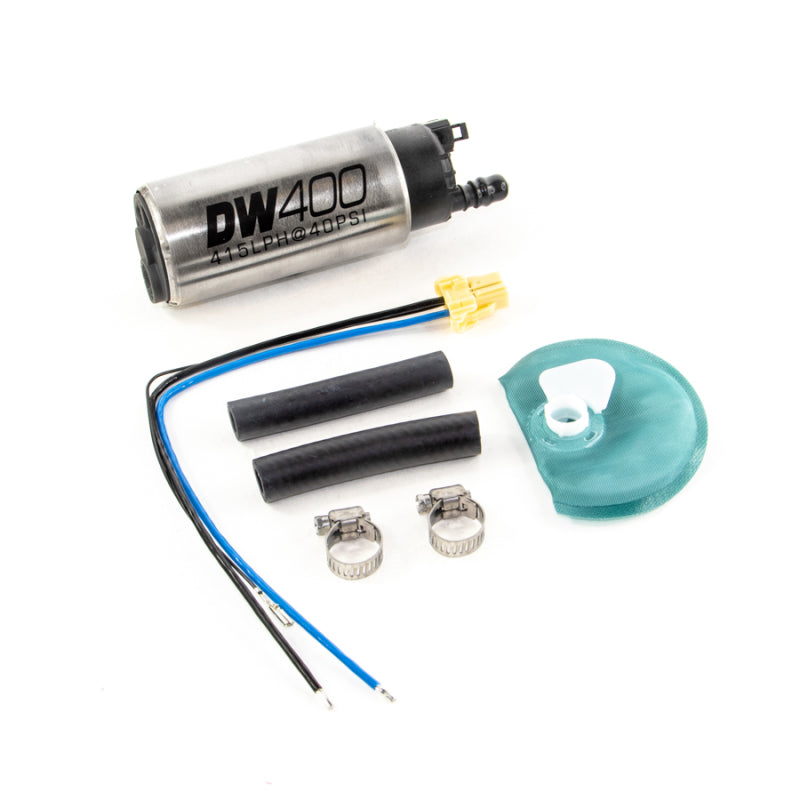 Load image into Gallery viewer, DeatschWerks 415LPH DW400 In-Tank Fuel Pump w/ Universal Set Up Kit
