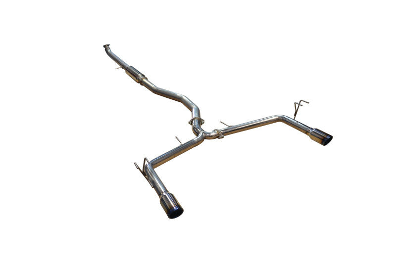 Load image into Gallery viewer, Injen 16-20 Honda Civic 1.5L Turbo 4Cyl (Sedan) 63mm SS Cat-Back Exhaust w/ Dual Burnt Titanium Tips
