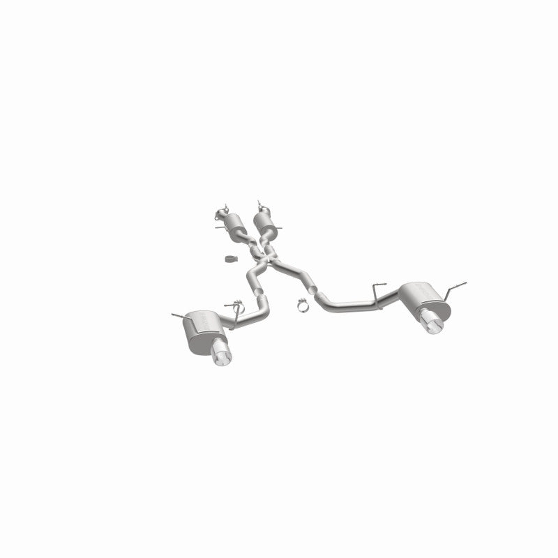 Load image into Gallery viewer, MagnaFlow 11-12 Dodge Durango V8 5.7L Dual Split Rear Exit Stainless Cat Back Performance Exhaust
