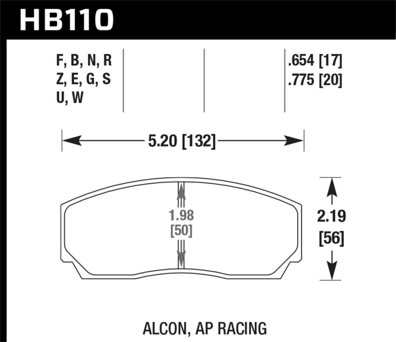 Load image into Gallery viewer, Hawk AP CP3307 / CP5040-5S4 / CP5200 (SC250) Caliper DTC-60 Race Brake Pads
