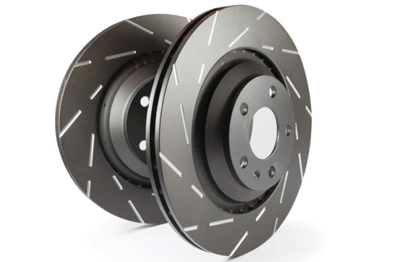 Load image into Gallery viewer, EBC 2018+ AUDI A4 Allroad Quattro 2.0L Turbo USR Slotted Front Rotors
