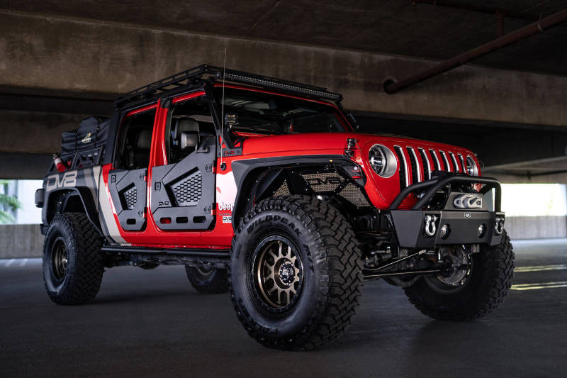 Load image into Gallery viewer, DV8 Offroad 18-22 Jeep Wrangler JL/JT Spec Series Half Doors - Front Set
