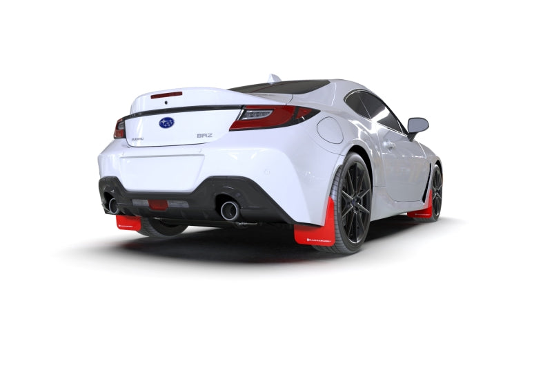 Load image into Gallery viewer, Rally Armor 2022+ Subaru BRZ / 2022+ Toyota GR86 Red UR Mud Flap w/ Black Logo
