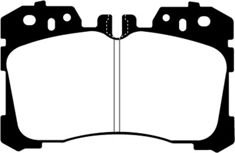 Load image into Gallery viewer, EBC 07+ Lexus LS460 4.6 Redstuff Front Brake Pads
