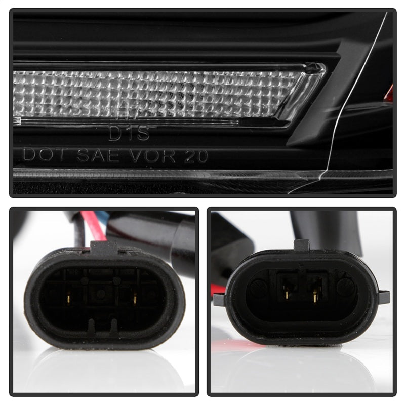 Load image into Gallery viewer, Spyder Dodge Durango 11-13 Halogen Model Only Projector Headlights - Black PRO-YD-DDU11SI-BK
