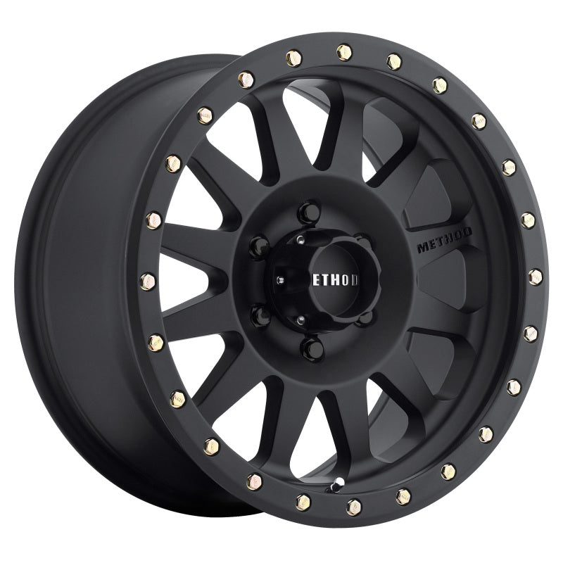 Load image into Gallery viewer, Method MR304 Double Standard 17x8.5 0mm Offset 6x5.5 108mm CB Matte Black Wheel
