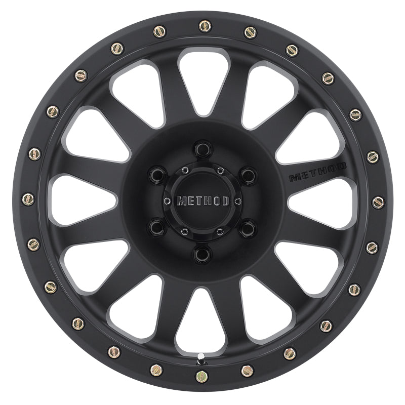 Load image into Gallery viewer, Method MR304 Double Standard 17x8.5 0mm Offset 6x5.5 108mm CB Matte Black Wheel
