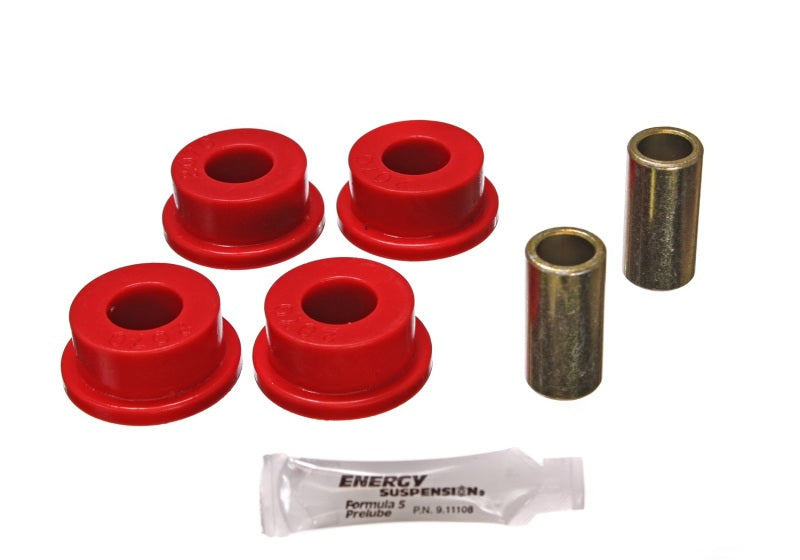 Load image into Gallery viewer, Energy Suspension 80-98 Ford F-250 4WD/F350 4WD Red Front Frame Shackle Bushing Set
