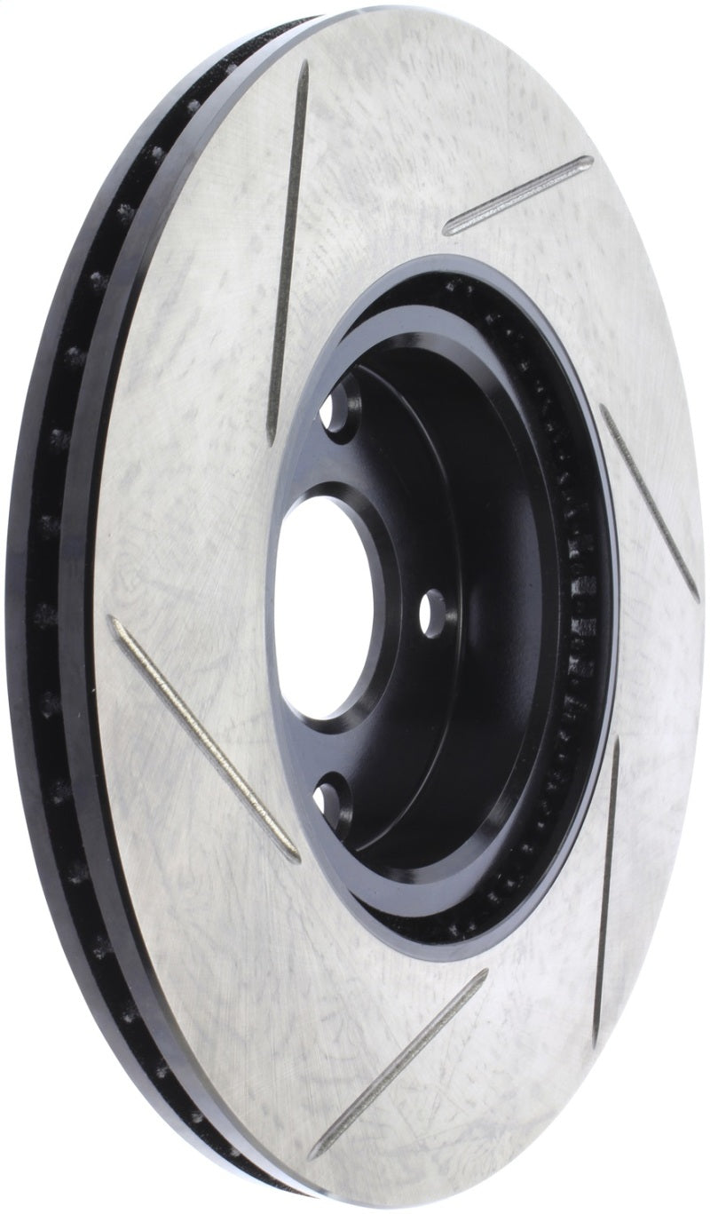 Load image into Gallery viewer, StopTech 16-17 Mazda MX-5 Front Driver Side Slotted Sport Brake Rotor
