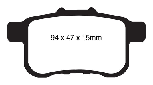 EBC 09-14 Acura TSX 2.4 Yellowstuff Rear Brake Pads