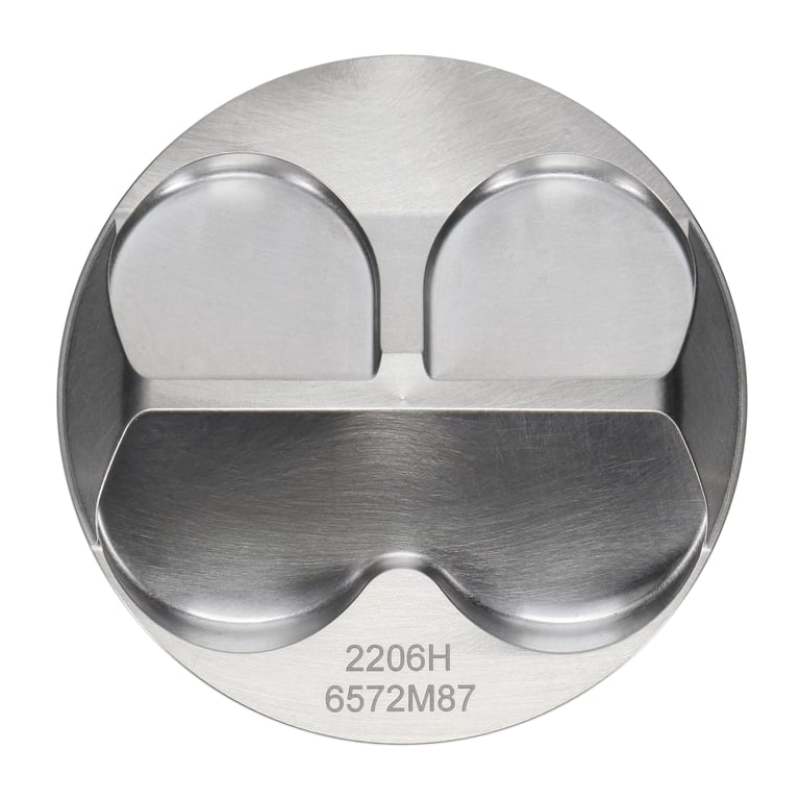 Load image into Gallery viewer, Wiseco Honda 4v DOME +6.5cc STRUTTED 87MM Piston Shelf Stock Kit
