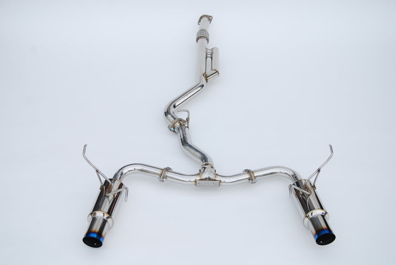 Load image into Gallery viewer, Invidia 2022+ Subaru WRX N1 Twin Outlet Single Layer Tip Cat-Back Exhaust
