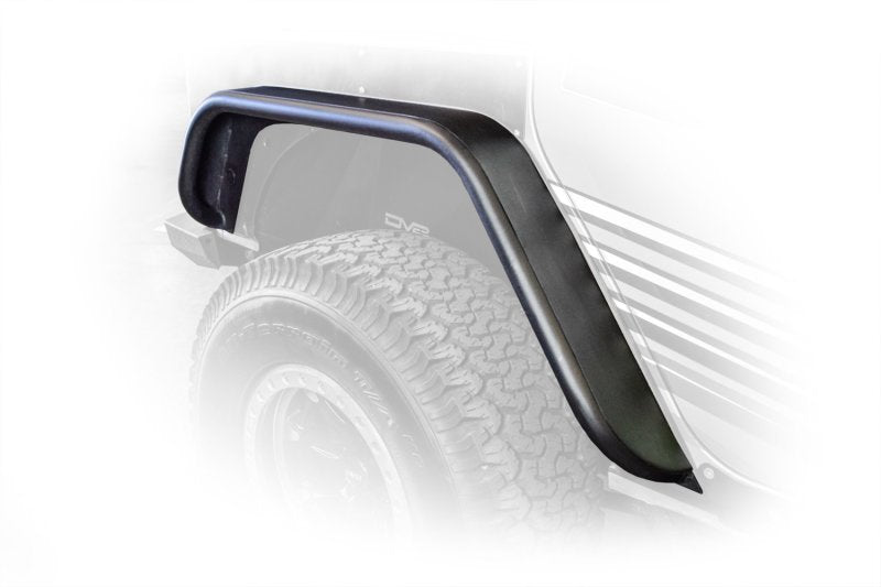 Load image into Gallery viewer, DV8 Offroad 07-18 Jeep Wrangler JK Front &amp; Rear Flat Tube Fenders
