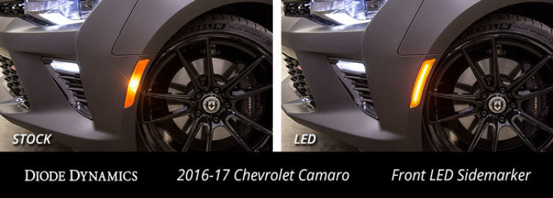 Load image into Gallery viewer, Diode Dynamics 16-21 Chevrolet Camaro LED Sidemarkers Smoked (set)
