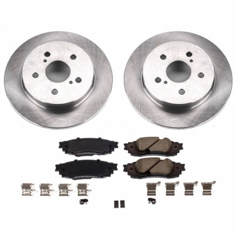 Load image into Gallery viewer, Power Stop 2019 Lexus ES350 Rear Autospecialty Brake Kit
