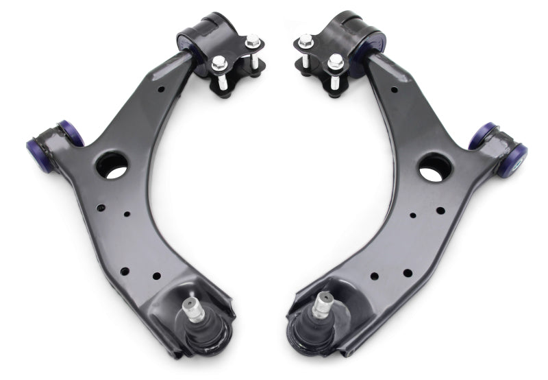 Load image into Gallery viewer, SuperPro 2004 Mazda 3 i Front Lower Control Arm Set w/ Bushings

