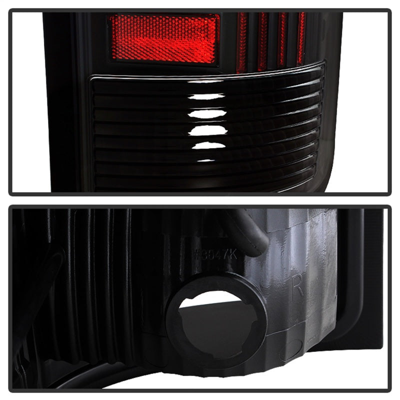 Load image into Gallery viewer, Xtune GMC Sierra 07-13 LED Tail Lights Black ALT-ON-GS07-G2-LED-BK
