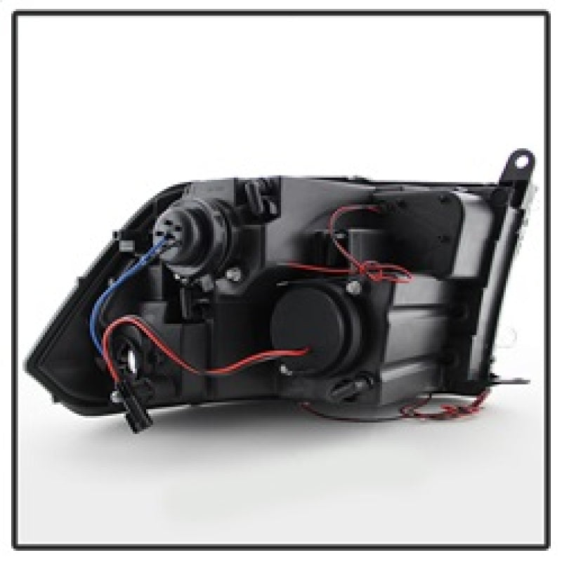 Load image into Gallery viewer, Spyder Dodge Ram 1500 09-14 10-14 Projector Headlights Halogen- LED Halo LED - Chrm PRO-YD-DR09-HL-C
