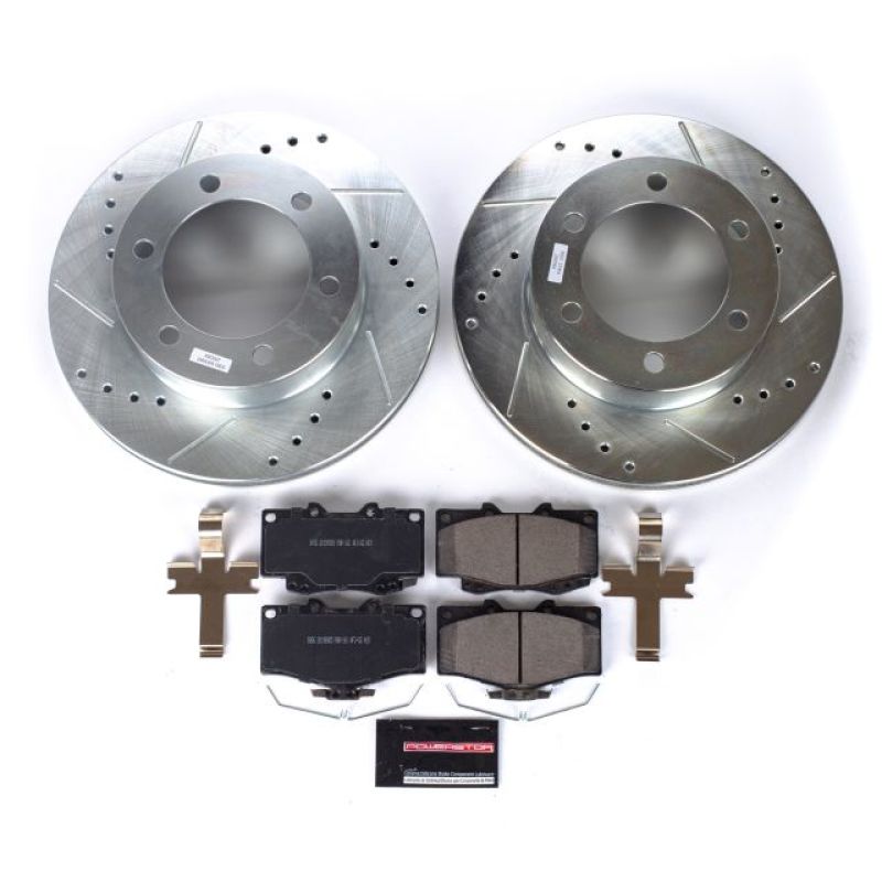 Load image into Gallery viewer, Power Stop 95-02 Toyota 4Runner Front Z23 Evolution Sport Brake Kit
