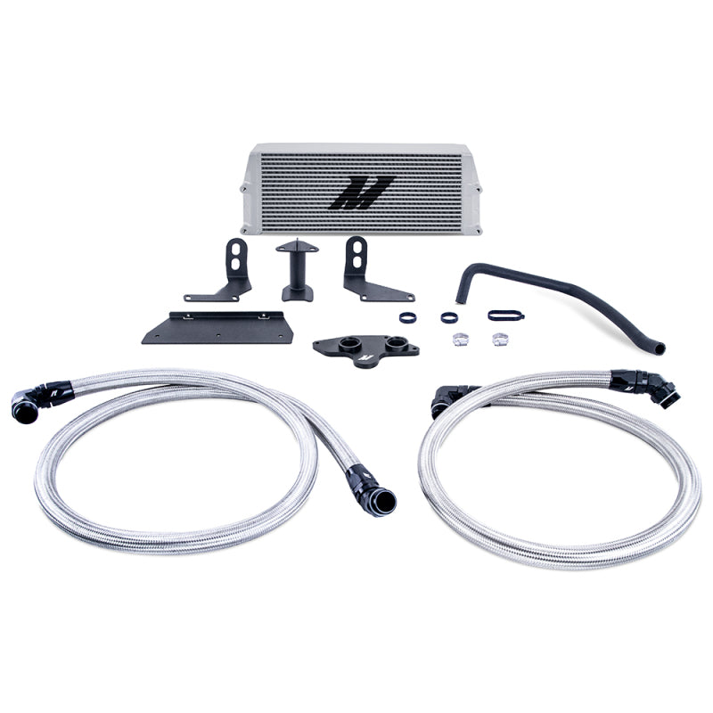 Load image into Gallery viewer, Mishimoto 11-19 Ford 6.7L Powerstroke Performance Oil Cooler Kit - Silver
