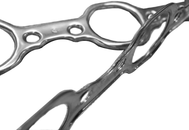 Load image into Gallery viewer, Kooks Small Block Ford Header Gasket 3in Inline Bolt Pattern Multi-Layer Aluminum
