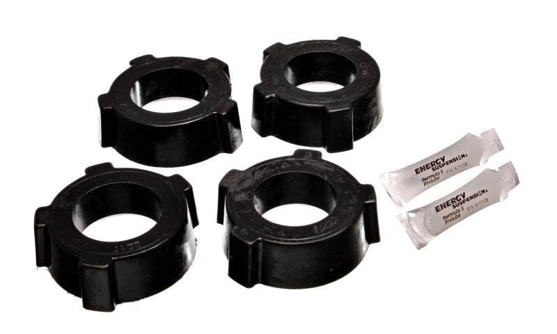Load image into Gallery viewer, Energy Suspension 53-68 VW (Air Cooled) Swing Axle Suspension Black Rear Spring Plate Bushing Set
