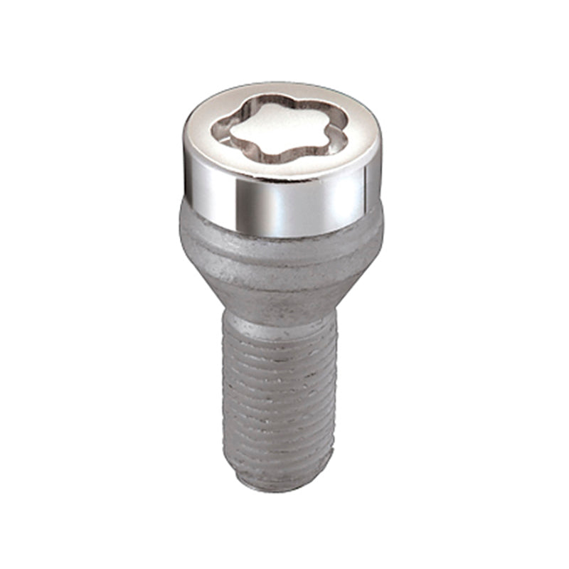 Load image into Gallery viewer, McGard Wheel Lock Bolt Set - 4pk. (Cone Seat) M14X1.5 / 19mm Hex / 31.0mm Shank Length - Chrome
