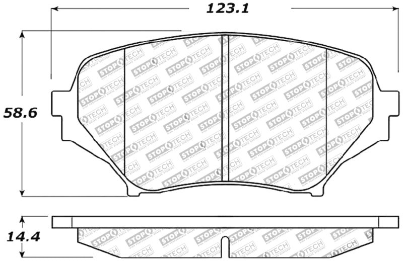 Load image into Gallery viewer, StopTech Performance 06-08 Mazda Miata MX-5 Front Brake Pads
