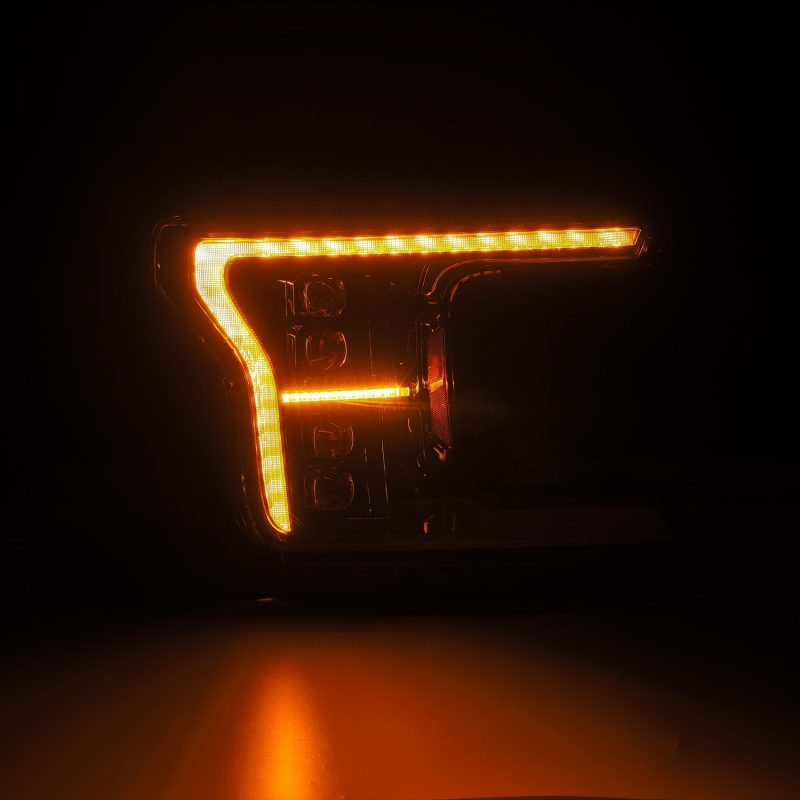 Load image into Gallery viewer, AlphaRex 18-20 Ford F-150 NOVA LED Proj Headlight Alpha Blk (14th Gen G2 Style)
