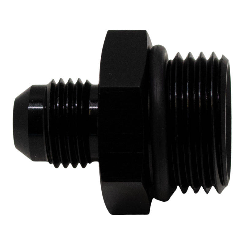 Load image into Gallery viewer, DeatschWerks 10AN ORB Male to 6AN Male Flare Adapter (Incl O-Ring) - Anodized Matte Black
