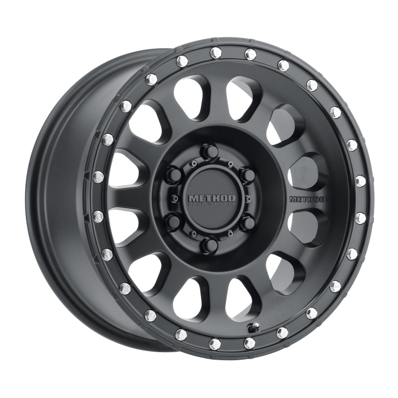 Load image into Gallery viewer, Method MR315 18x9 +18mm Offset 6x5.5 106.25mm CB Matte Black Wheel
