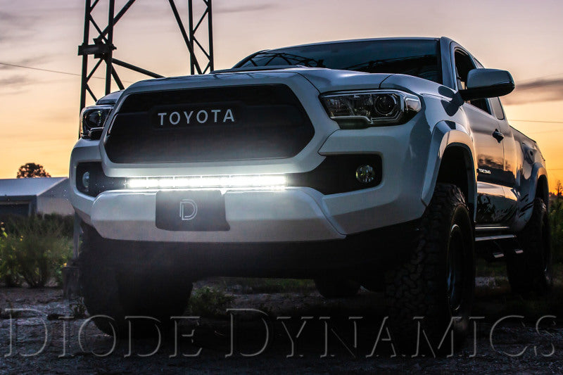 Load image into Gallery viewer, Diode Dynamics 16-21 Toyota Tacoma SS30 Stealth Lightbar Kit - Amber Combo

