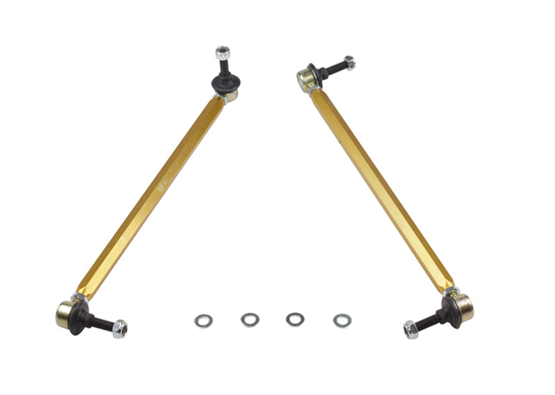 Load image into Gallery viewer, Whiteline 10+ Chevy Camaro FR Coupe Front Sway Bar - Link Assy H/D Adj Steel Ball (380mm C to C)
