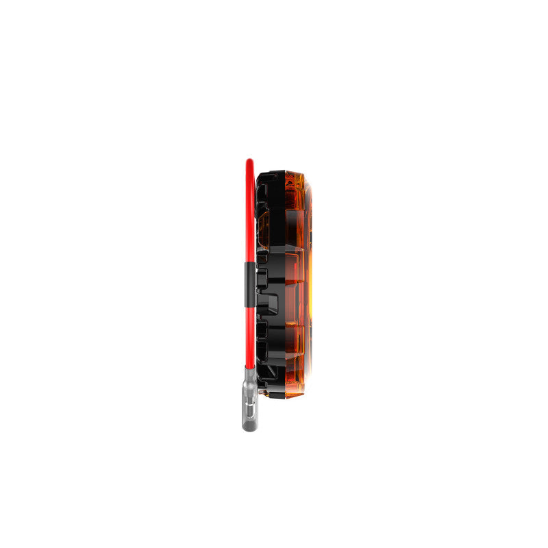 Load image into Gallery viewer, KC HiLiTES Cyclone V2 2.2in. LED Accessory Light 5w Flood Beam (Single) - Amber Lens
