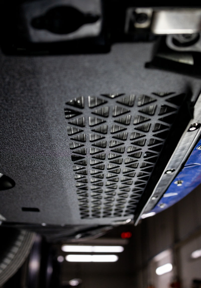 Load image into Gallery viewer, Mishimoto 2021+ BMW G80 M3 Skid Plate Engine - Wrinkle Black
