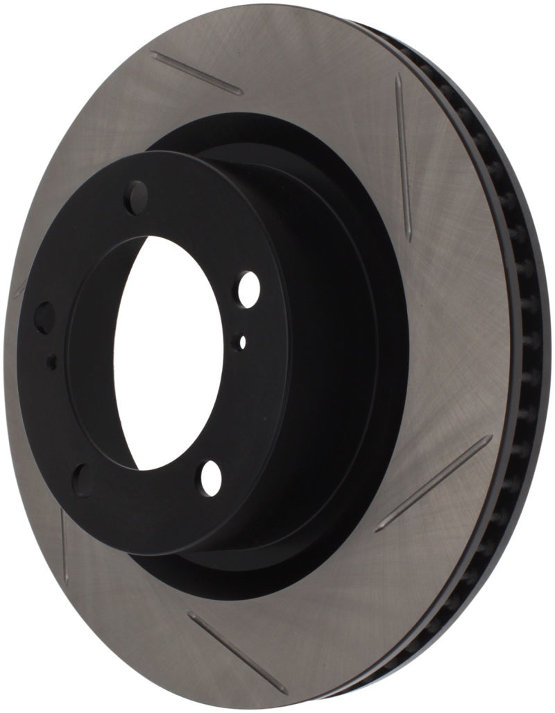 Load image into Gallery viewer, StopTech Power Slot 08-09 Toyota Sequoia / 07-09 Tundra Slotted Left Front Rotor
