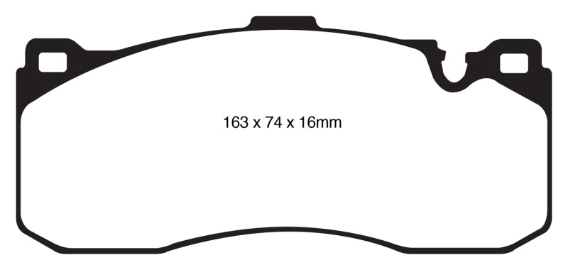 Load image into Gallery viewer, EBC 08-10 BMW 135 3.0 Twin Turbo Redstuff Front Brake Pads
