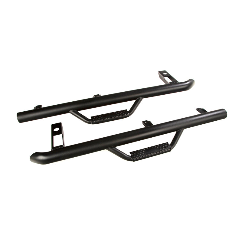 Load image into Gallery viewer, Rugged Ridge Spartan Nerf Bar Textured Black 97-06 Jeep Wrangler TJ
