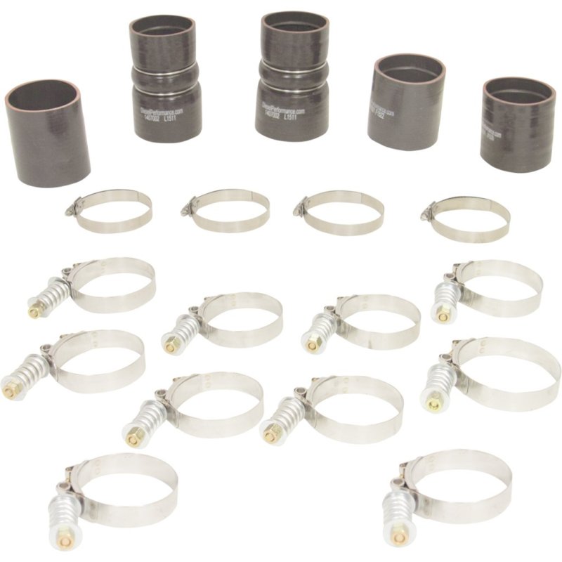 Load image into Gallery viewer, BD Diesel Intercooler Hose &amp; Clamp Kit - 1999-2003 Ford 7.3L PowerStroke

