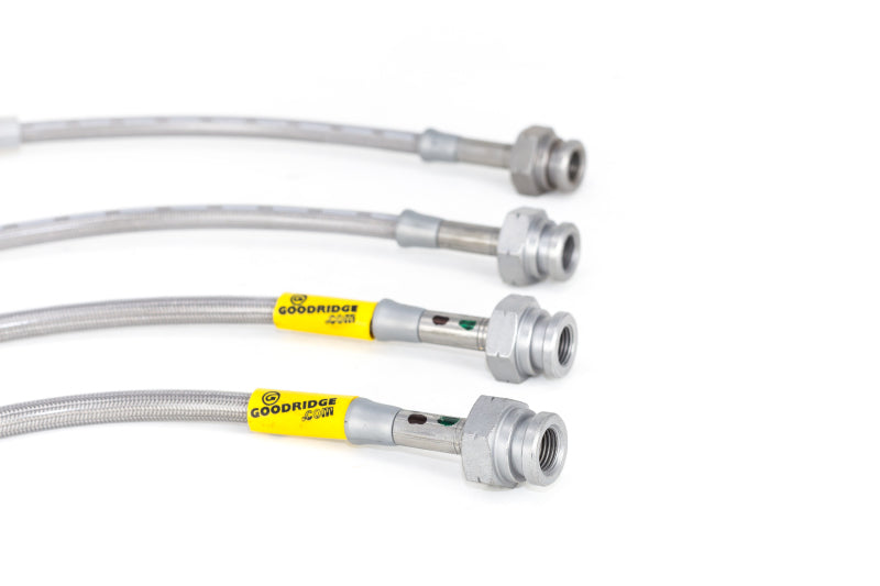 Load image into Gallery viewer, Goodridge 96-00 Honda Civic CX/DX/HX w/ Small Front Rotors SS Brake Lines
