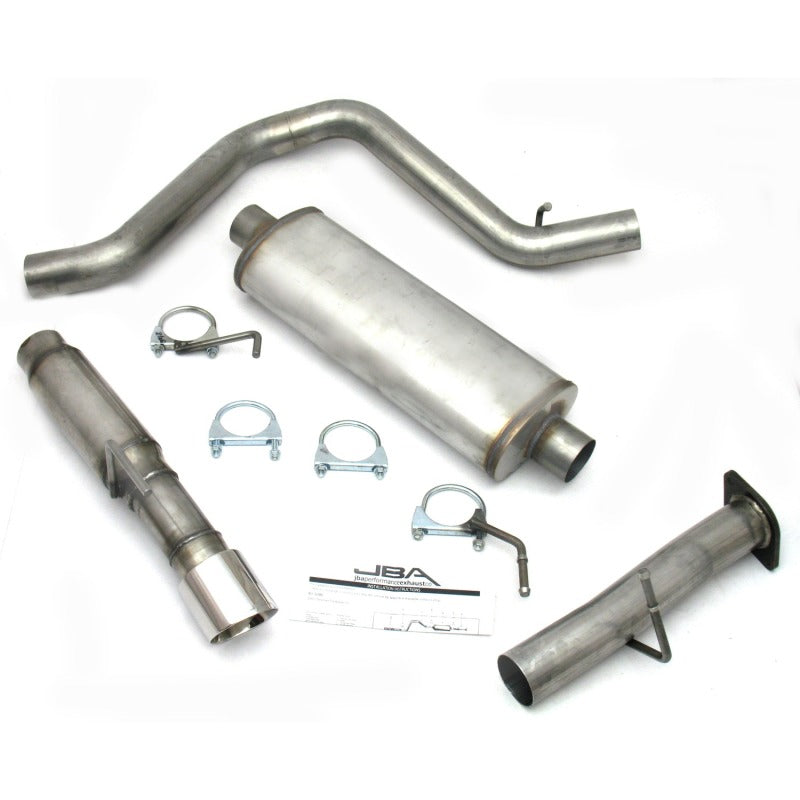 Load image into Gallery viewer, JBA 07-08 Chevrolet Trail Blazer SS 6.0L 409SS Single Rear Exit Cat-Back Exhaust
