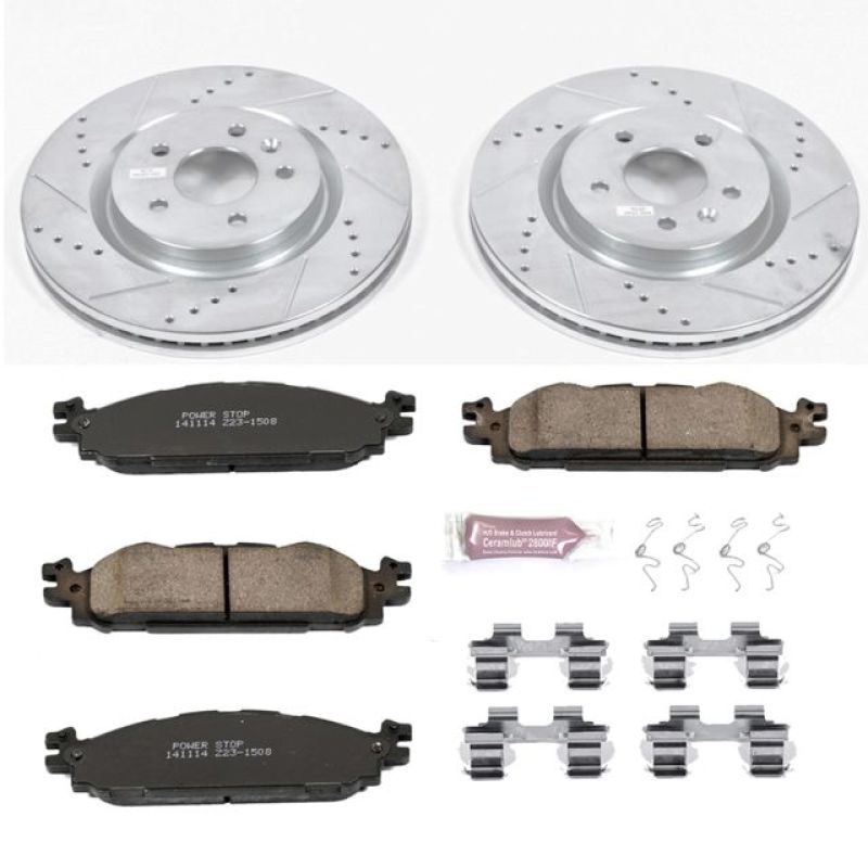 Load image into Gallery viewer, Power Stop 11-19 Ford Explorer Front Z23 Evolution Sport Brake Kit
