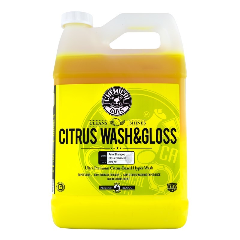 Load image into Gallery viewer, Chemical Guys Citrus Wash &amp; Gloss Concentrated Car Wash - 1 Gallon
