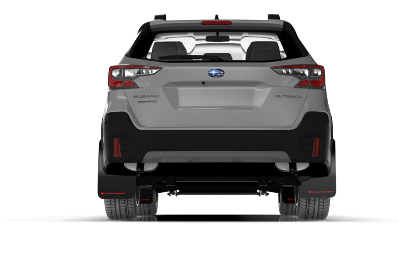 Load image into Gallery viewer, Rally Armor 20-22 Subaru Outback Black UR Mud Flap w/ Red Logo

