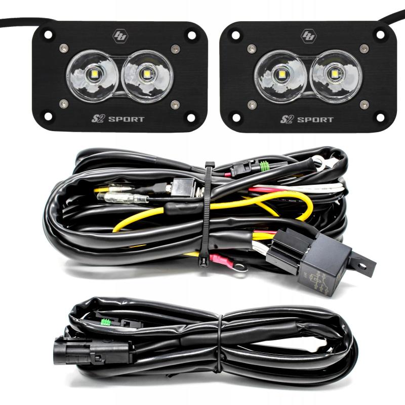 Load image into Gallery viewer, Baja Designs S2 Sport Flush Mount Work/Scene Pattern LED Work Light - Clear

