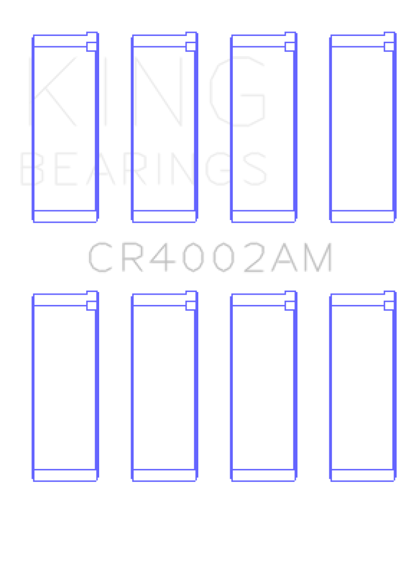 Load image into Gallery viewer, King Ford/Kia/Mazda DOHC 16 Valve/SOHC 16 Valve/SOHC 8 Valve (Size STD) Rod Bearing Set
